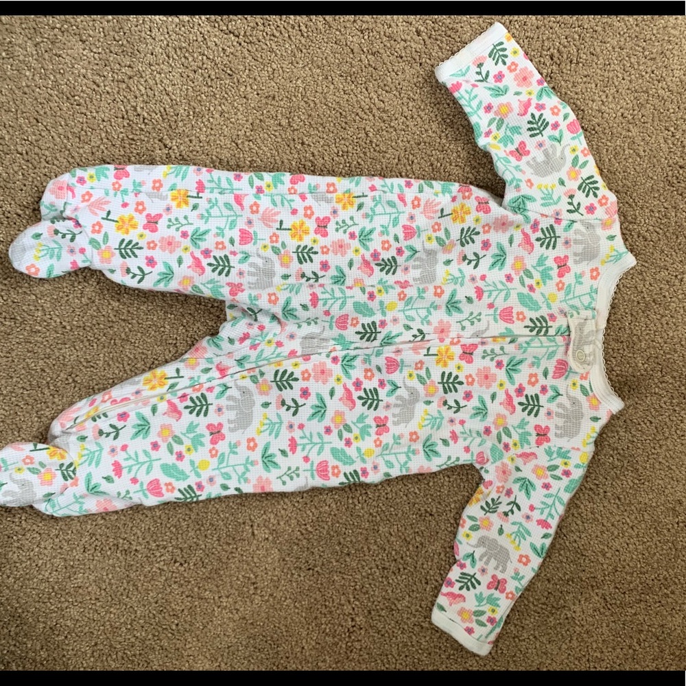 Carter floral pajamas